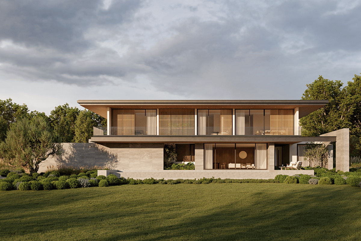 แบบบ้าน Linear House แบบบ้าน Linear House