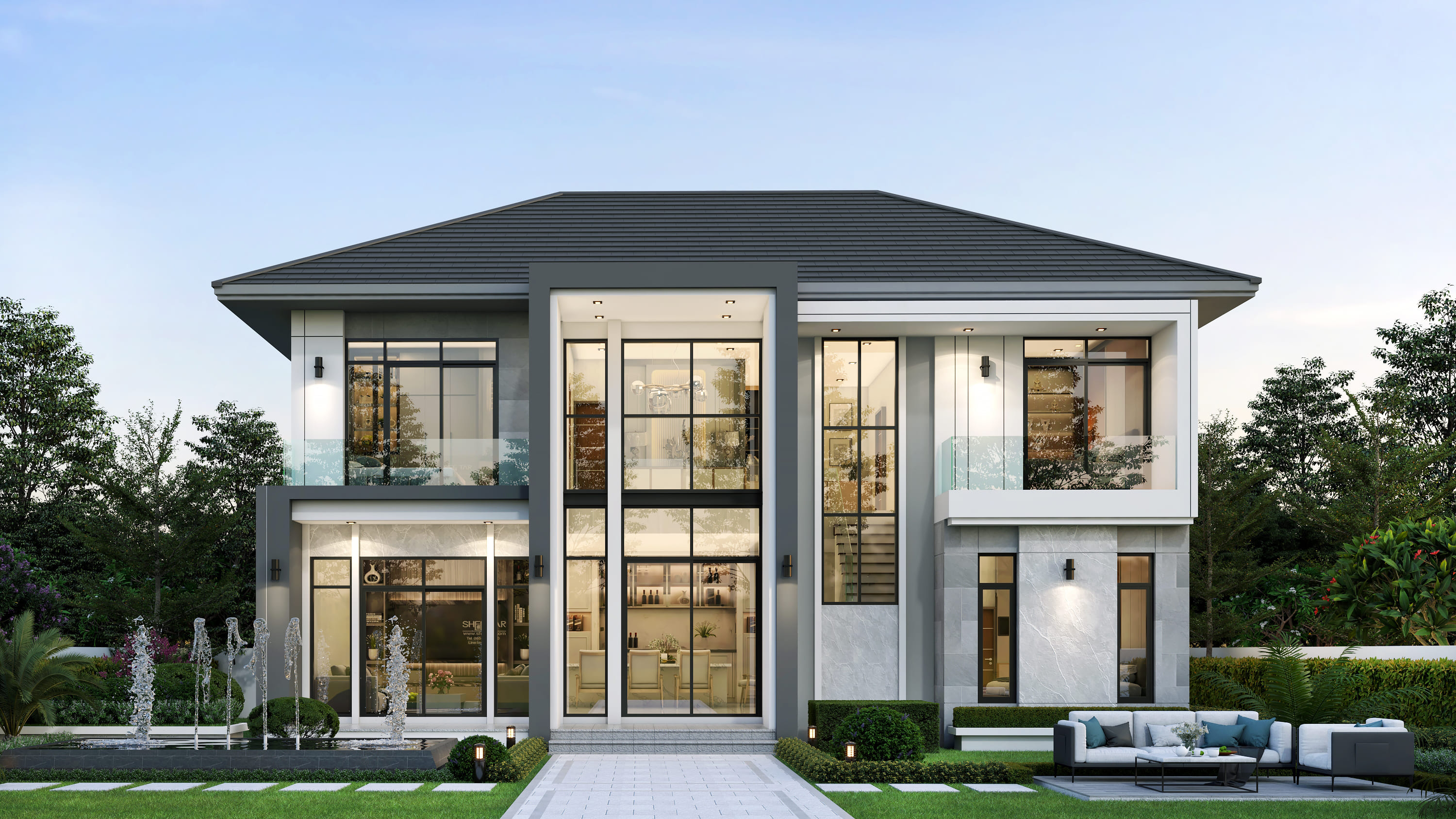 สไตล์ MODERN CONTEMPORARY