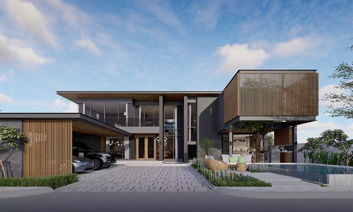 สไตล์ MODERN CONTEMPORARY