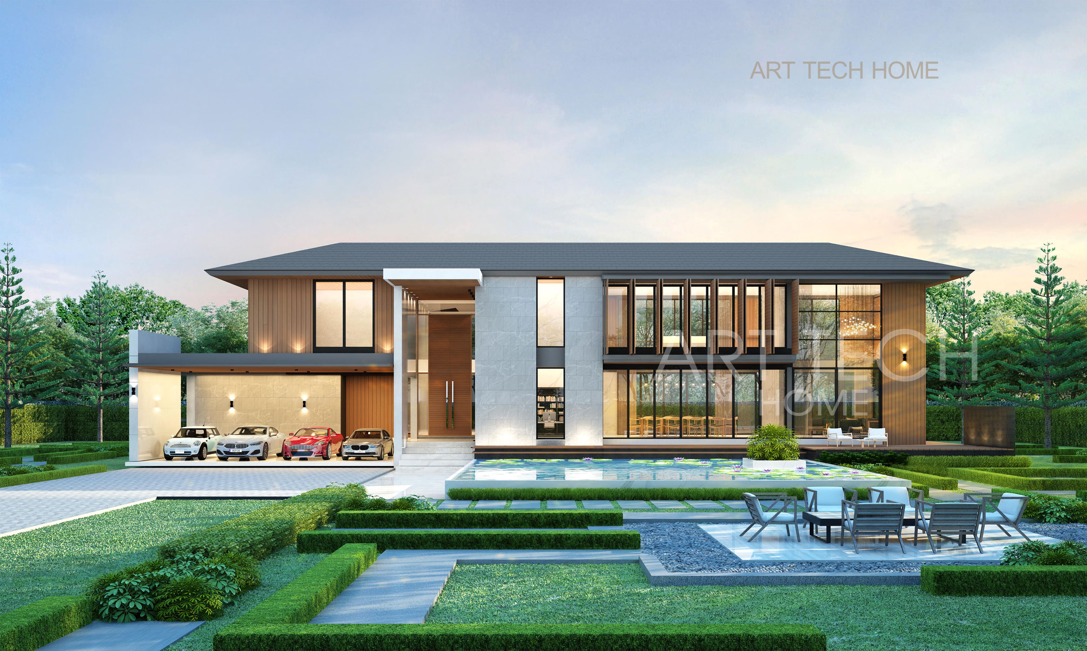 สไตล์ MODERN CONTEMPORARY