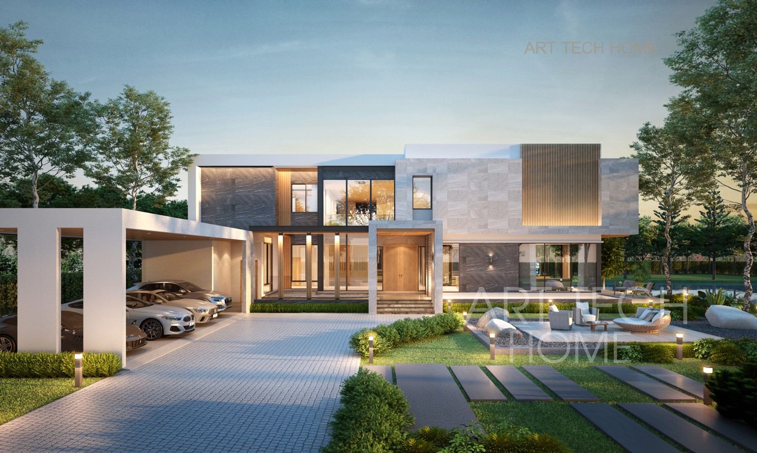 สไตล์ MODERN CONTEMPORARY