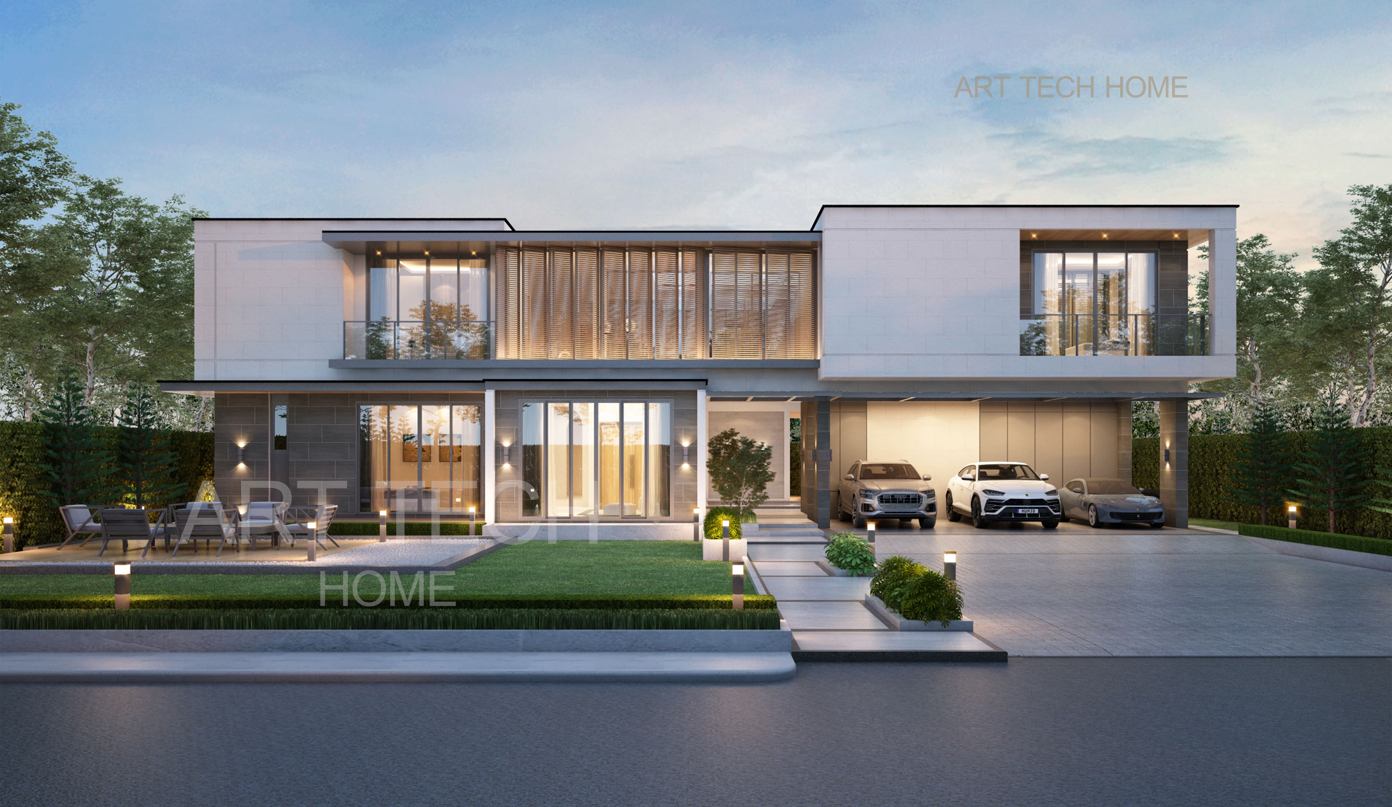 สไตล์ MODERN CONTEMPORARY