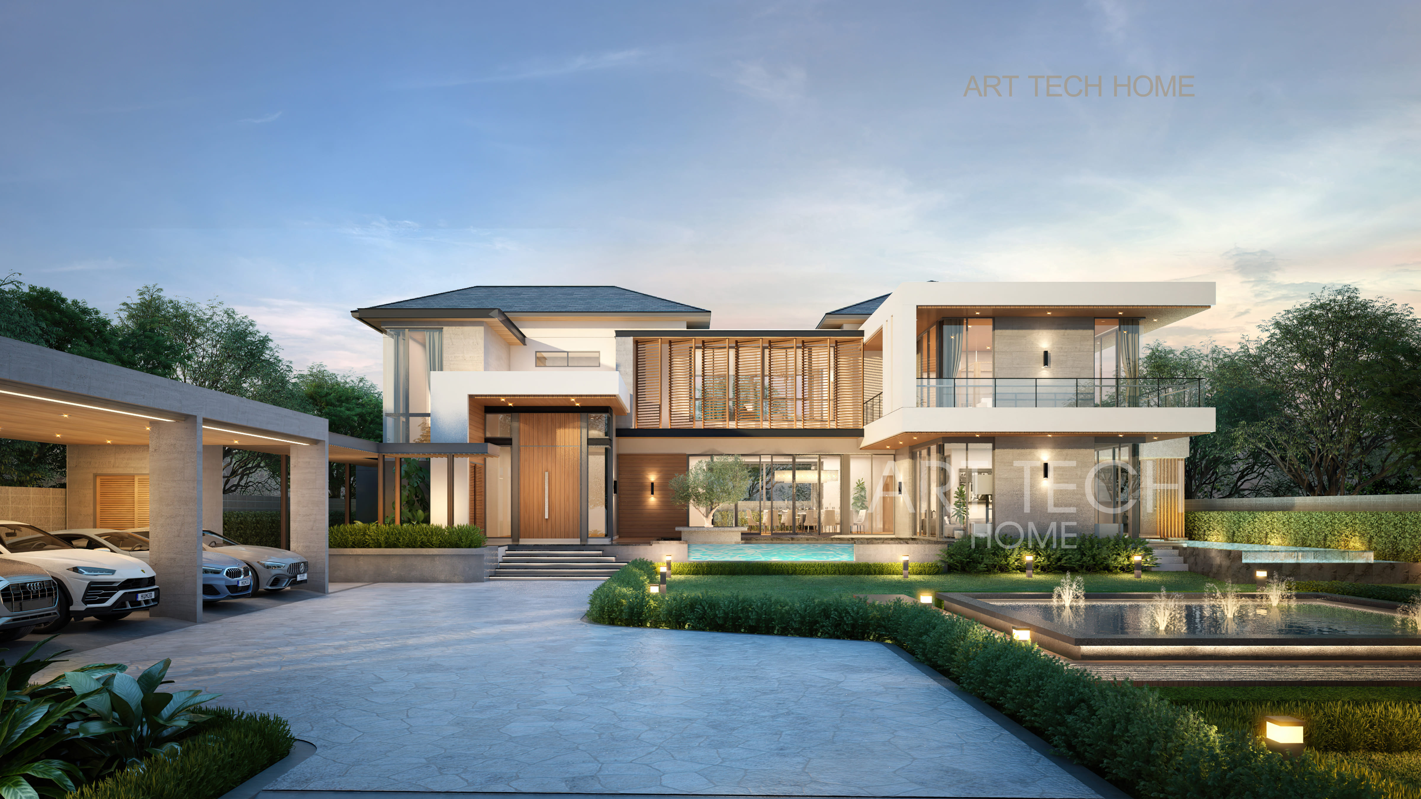 สไตล์ MODERN CONTEMPORARY