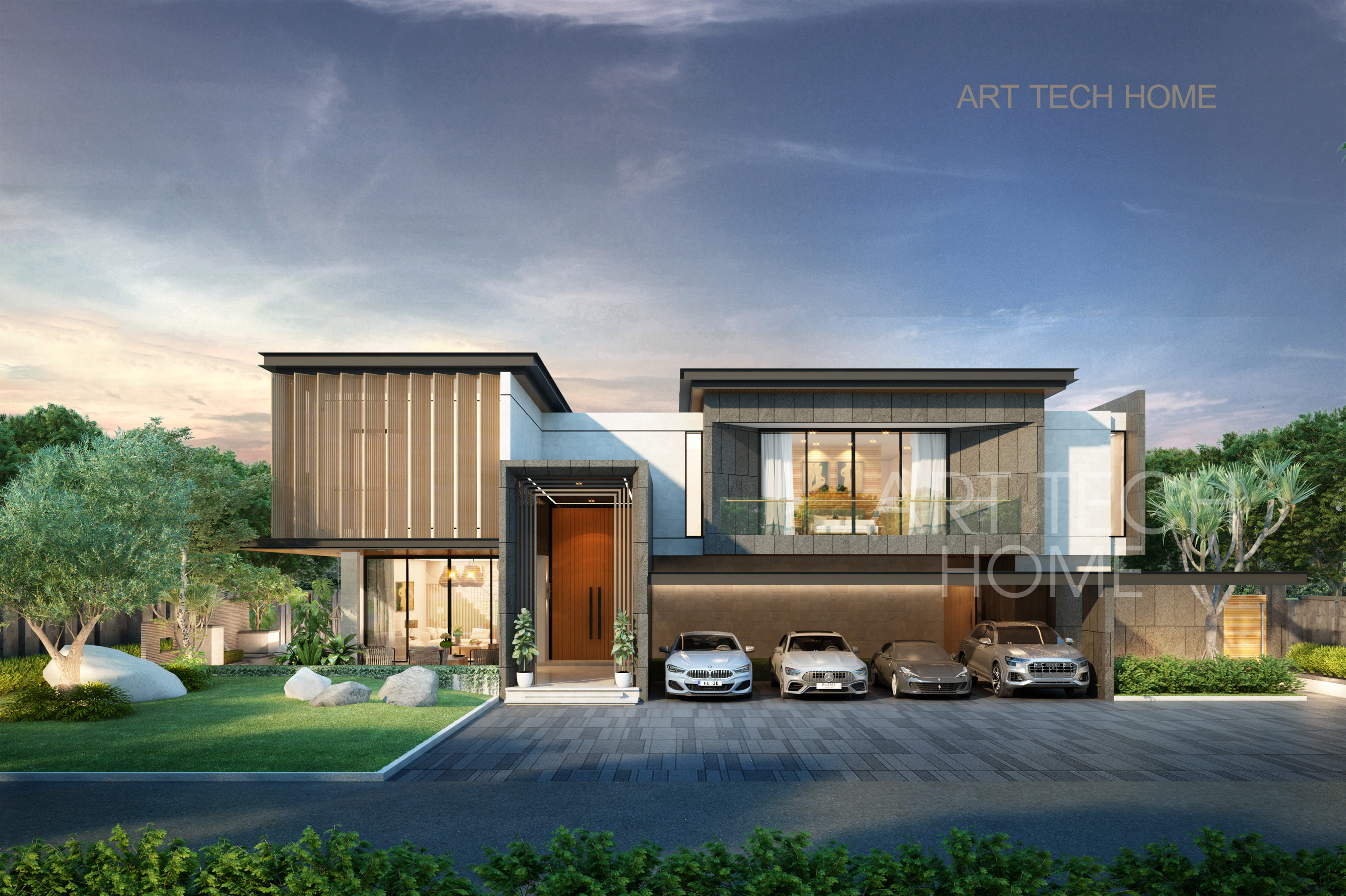 สไตล์ MODERN CONTEMPORARY