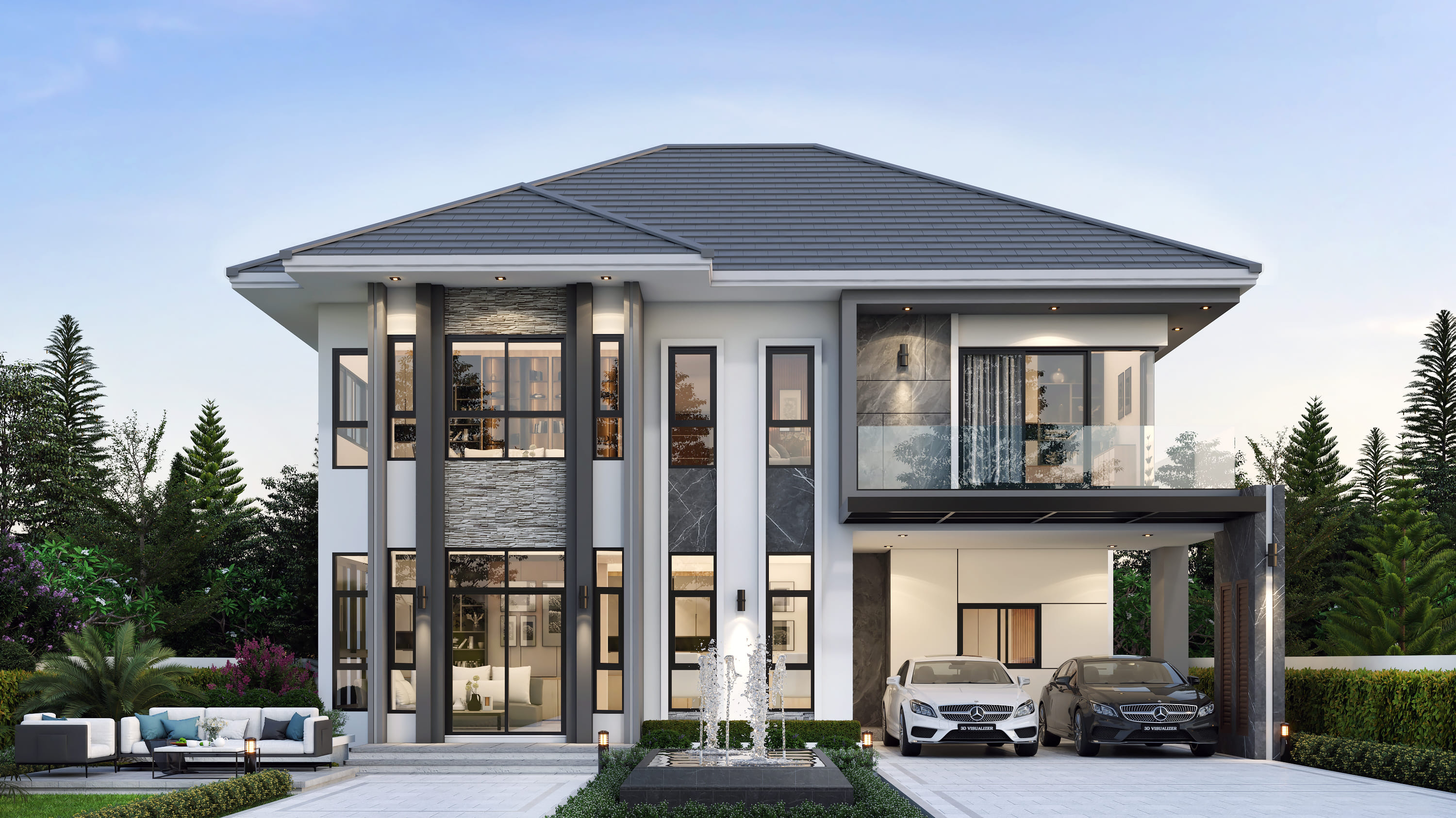 สไตล์ MODERN CONTEMPORARY