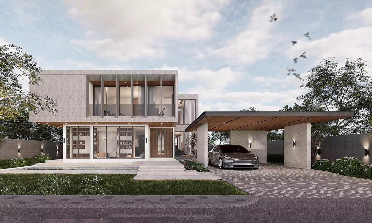 สไตล์ MODERN CONTEMPORARY