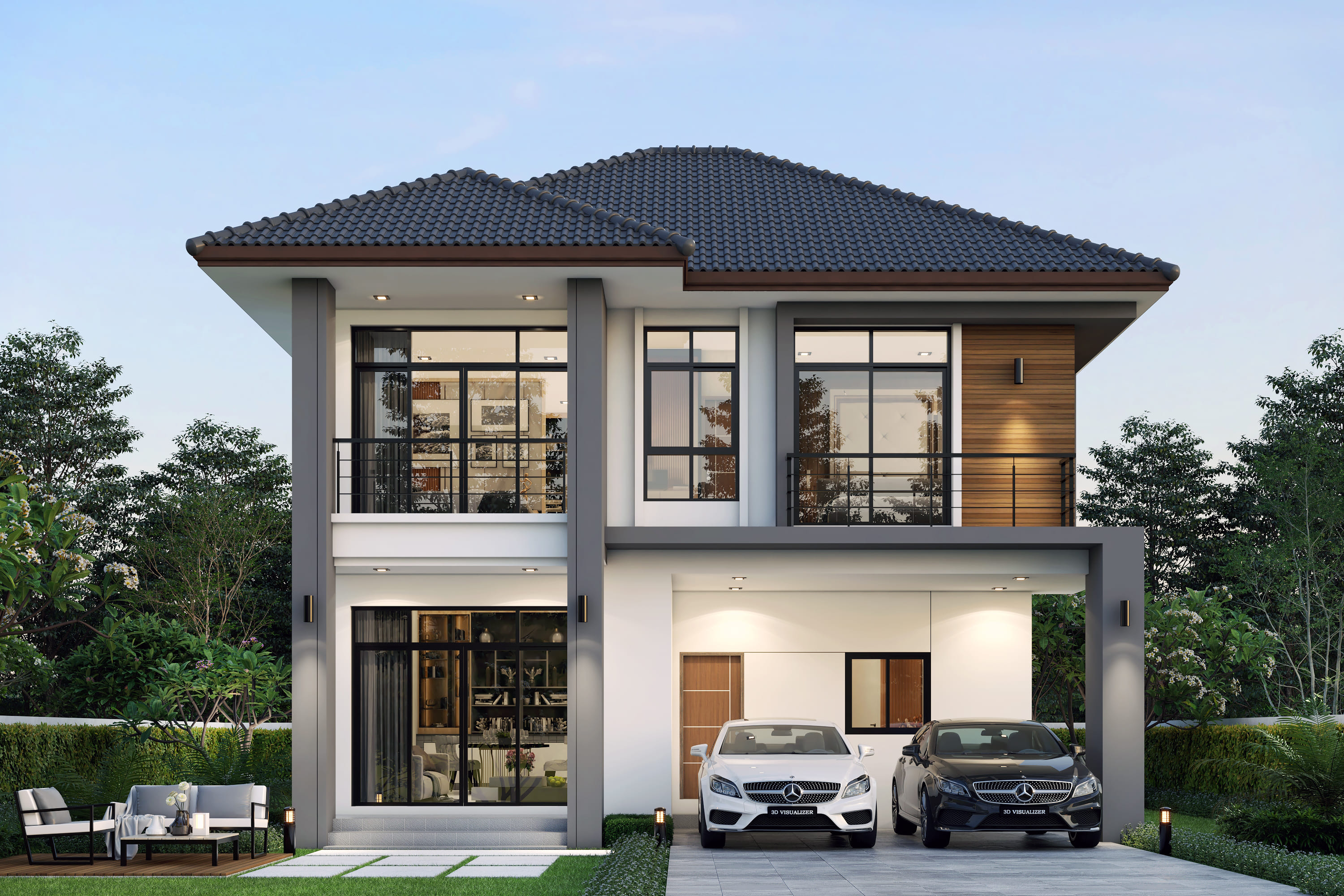 สไตล์ MODERN CONTEMPORARY