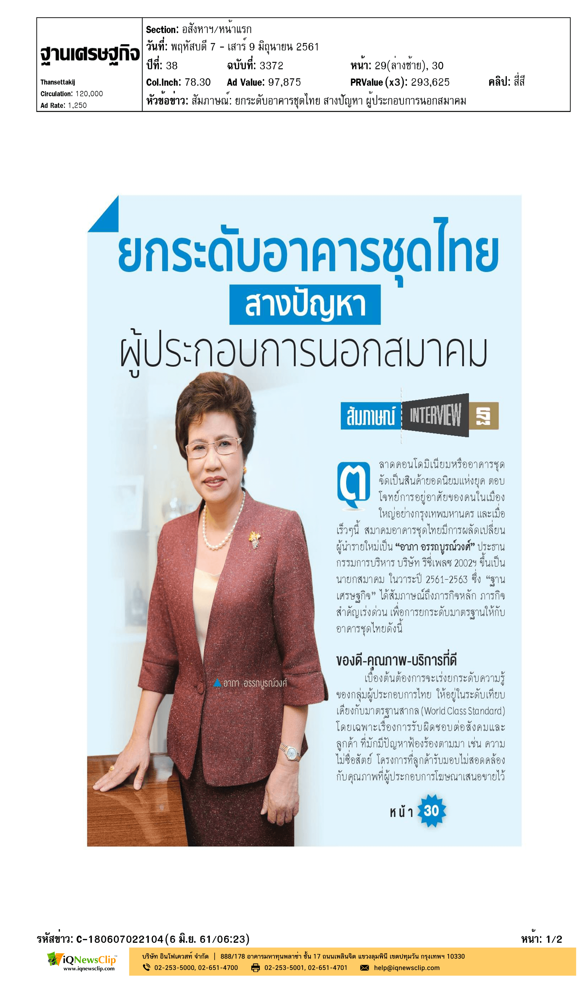 ยกระดับอาคารชุดไทย